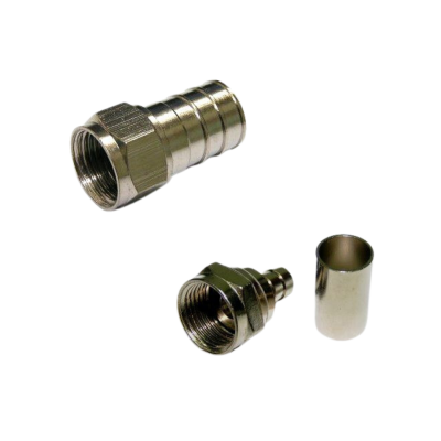 F-connector krimp